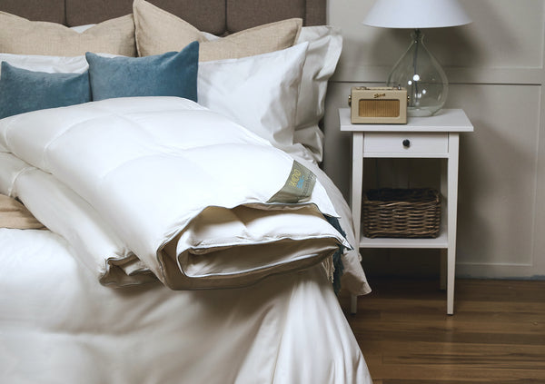 Hungarian Goose Down Duvet Diamond Bedding